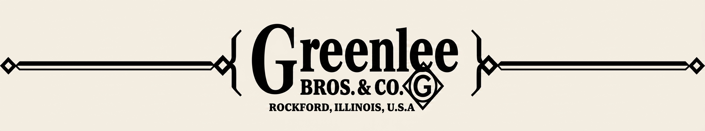 Vintage Greenlee Bros. & Co. logo