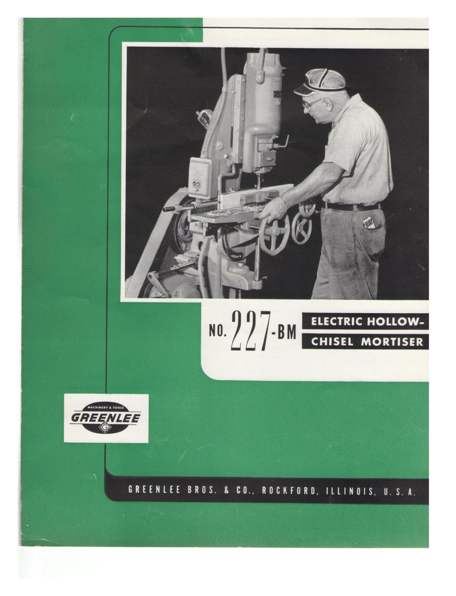 No. 227-BM brochure (1939)
