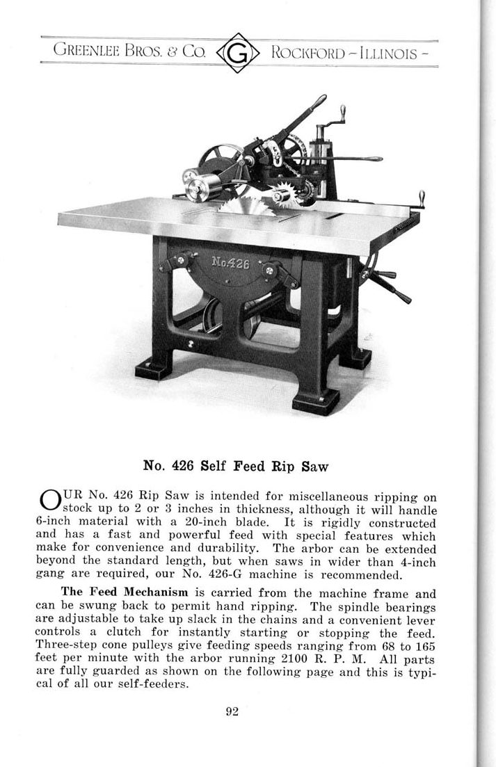 No. 426 - pocket catalog (1922)